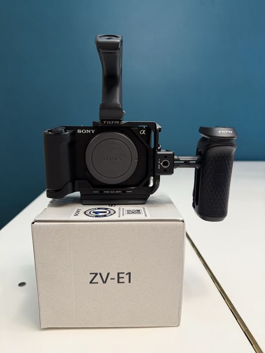 Sony ZV-E1 + полный обвес Tilta(cage/handle)