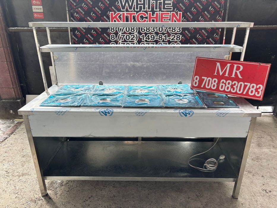 Линии раздачи мармиты столы саладетто