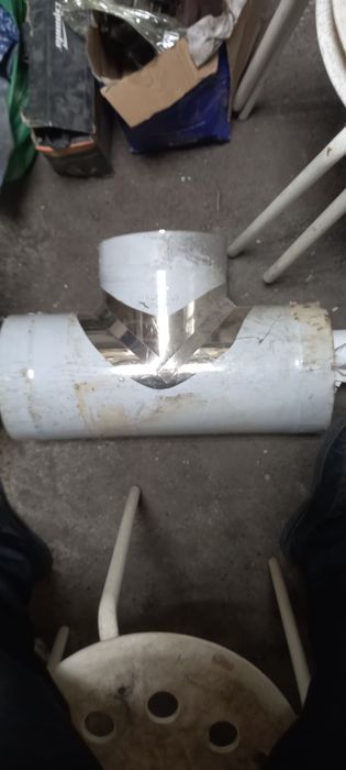 Продам тройник дымохода 115 диаметр