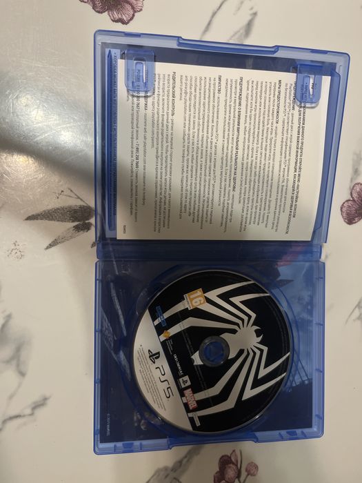 Диск на пс5 человек паук 2