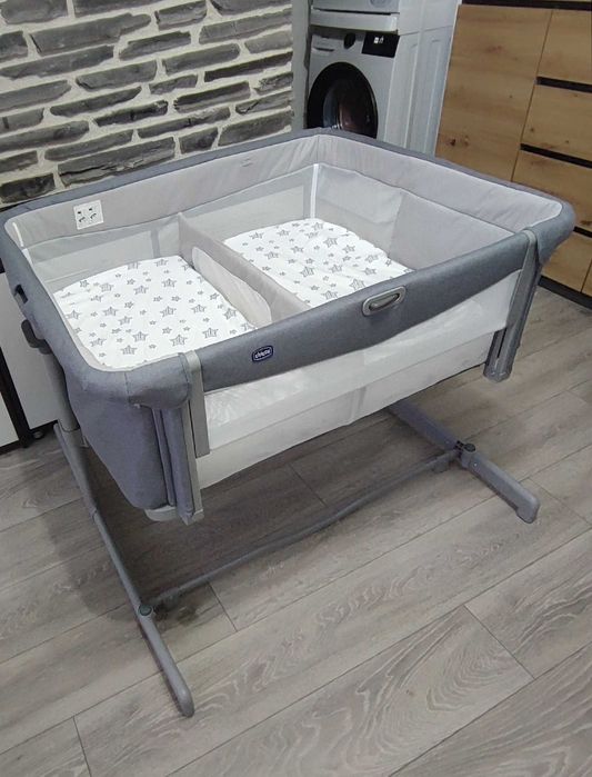 Pătuț pentru gemeni Chicco - Next 2 Me, Twin