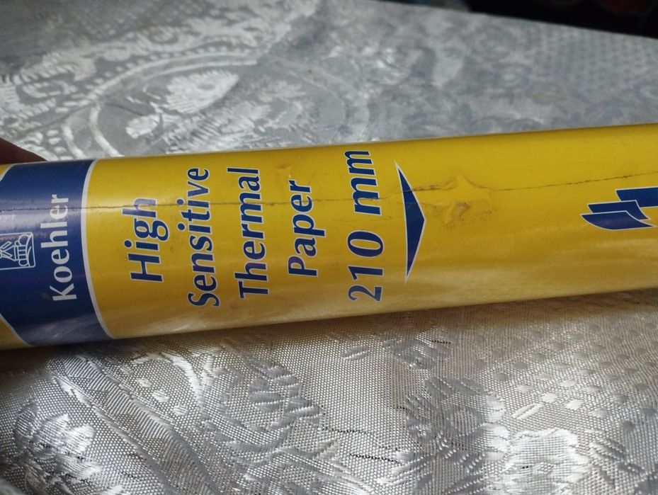 Факс-бумага, термобумага в рулонах, новые