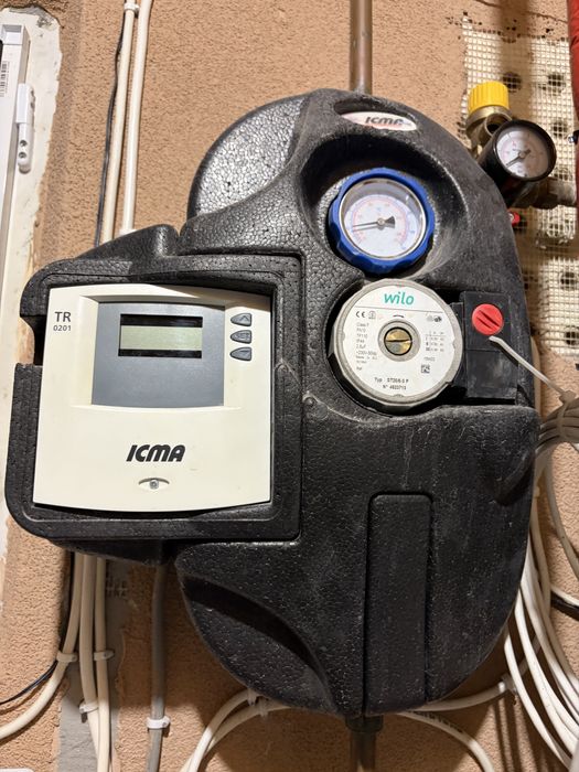 Grup pompare panou solar presurizat