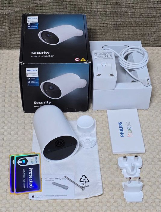Philips Hue becuri benzi camere Secure