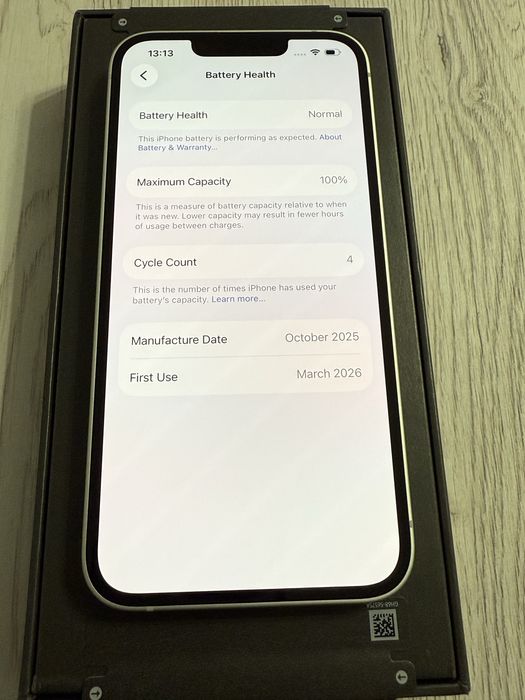 iPhone 16e White ca Nou!