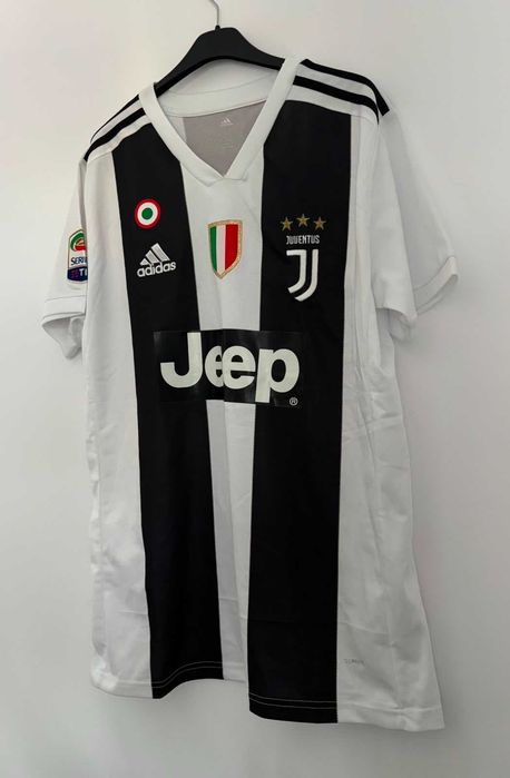 Tricou Juventus Ronaldo #7 (2018/19) - Mărimea L - Stare Excelentă