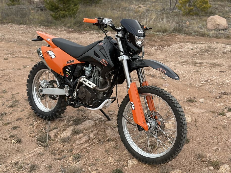 Эндуро 250 кубов внешне под КТМ