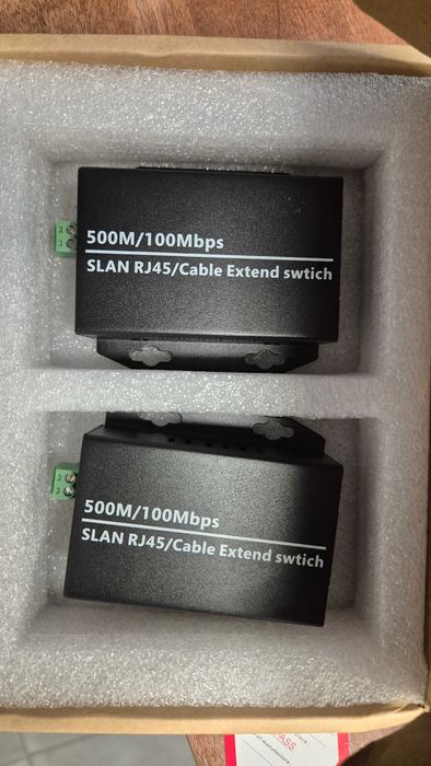 HM-IP преходник Ethernet (Интернет) по двужилен кабел network extender
