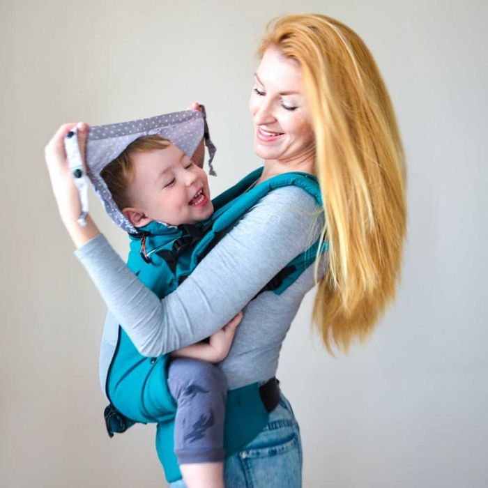 от 6+ месеца | Ергономична раница с мрежа Nashsling Next Air -  Rox