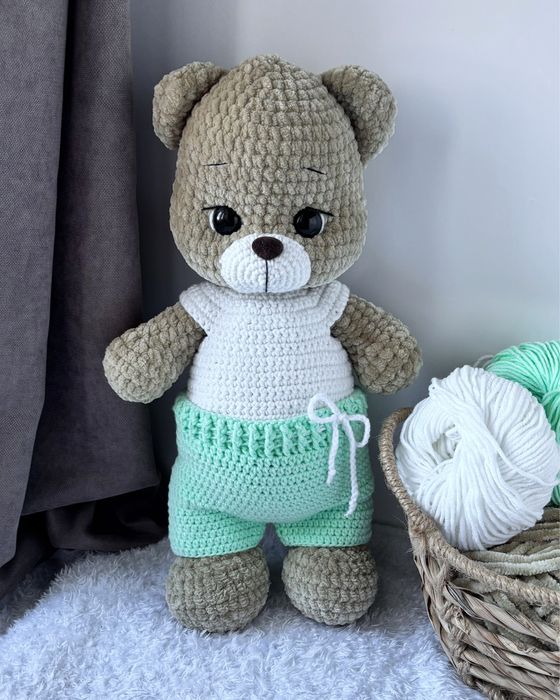 Вязаные игрушки ручной работы