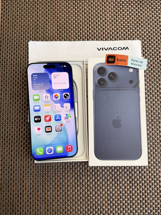 512!*ЛИЗИНГ*iPhone 17 Pro Max *Blue айфон 17 про макс син 512