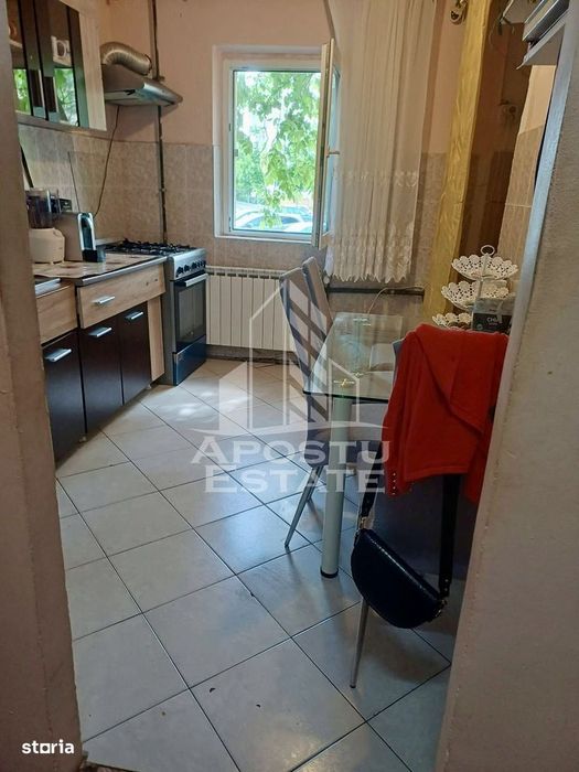 Apartament cu 2 camere, centrala proprie, zona Dambovita, Timisoara