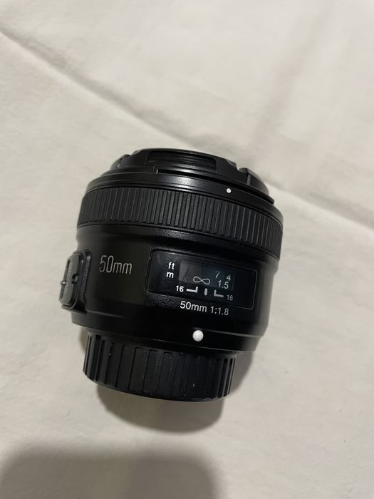 Yongnuo YN 50mm f/1.8 pentru Nikon – stare foarte bună