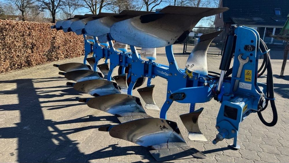 Lemken Europal 7 4+1 Case Puma, Claas Arion, John Deere