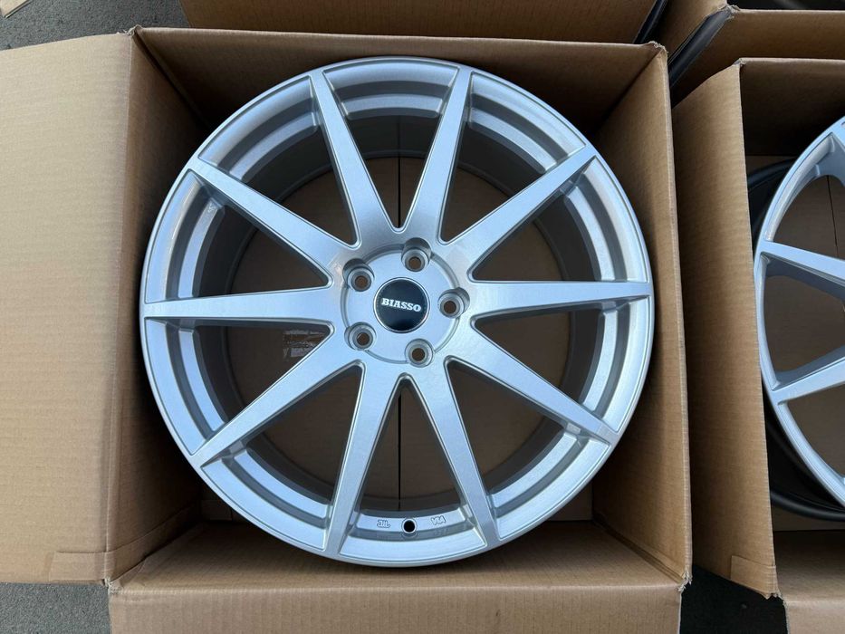 4 бр. чисто нови алуминиеви джанти BIASSO 19'' 5x112 , ф66.6 ,ET32, 8J