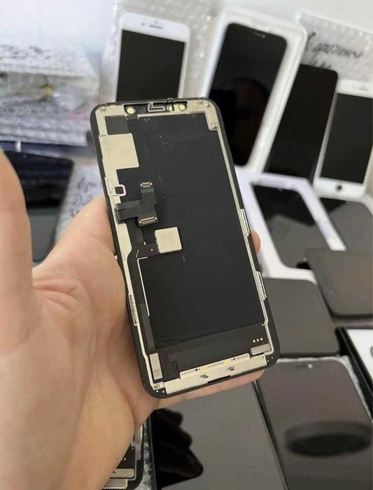 ОРИГИНАЛЕН дисплей за iPhone 16 15 SE Xs 11 12 13 14 PRO MAX mini Plus