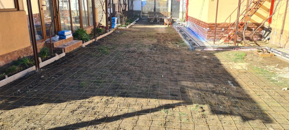 Beton amprentat decorativ