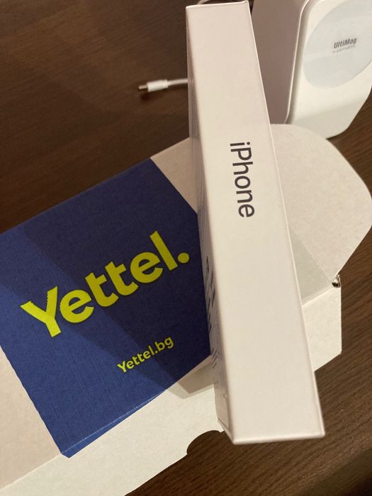 IPHONE 16 128GB 3г. гаранция Yettel нов запечатен