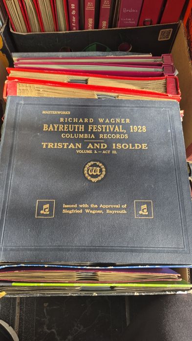 Vând lot 10 Discuri Grammophon & patefon colectie cu muzica clasică