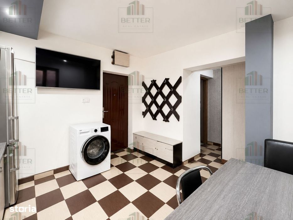 Apartament cu 3 camere, mobilat și utilat, pe strada Uioara