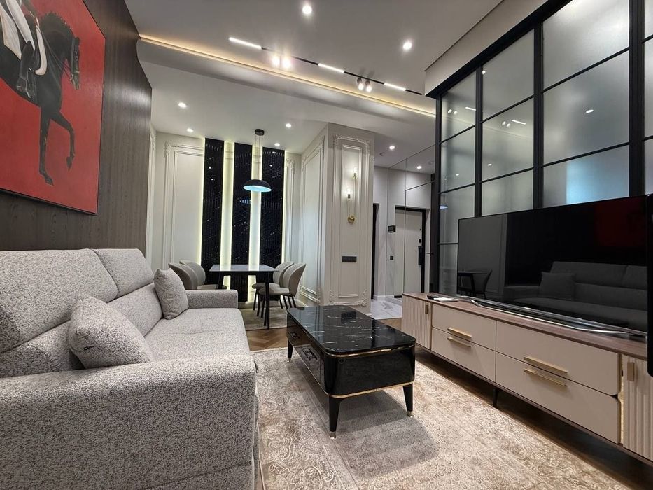 Жк Imperial Club City 2х-комнатная 47.14м2 Евроремонт