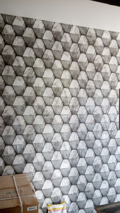 Поклейка обоев качественно