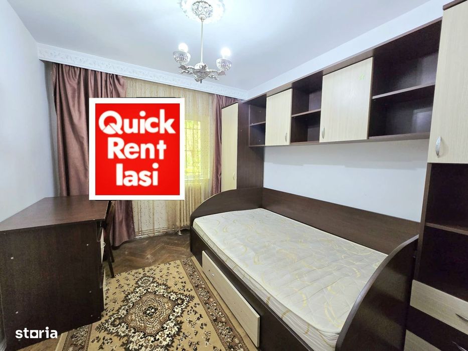 Centru Zugravi Langa UMF Si UAIC Apartament 3Camere Si 2Bai