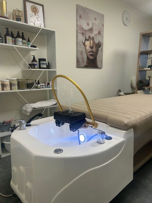 Легло за Спа процедури на глава, коса и скалп Spa Head