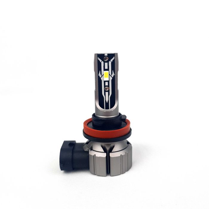BEC LED H8 H9 H11-20000Lm-6000K-Aluminiu-100W-Multimarca-Slim-Nou-L18