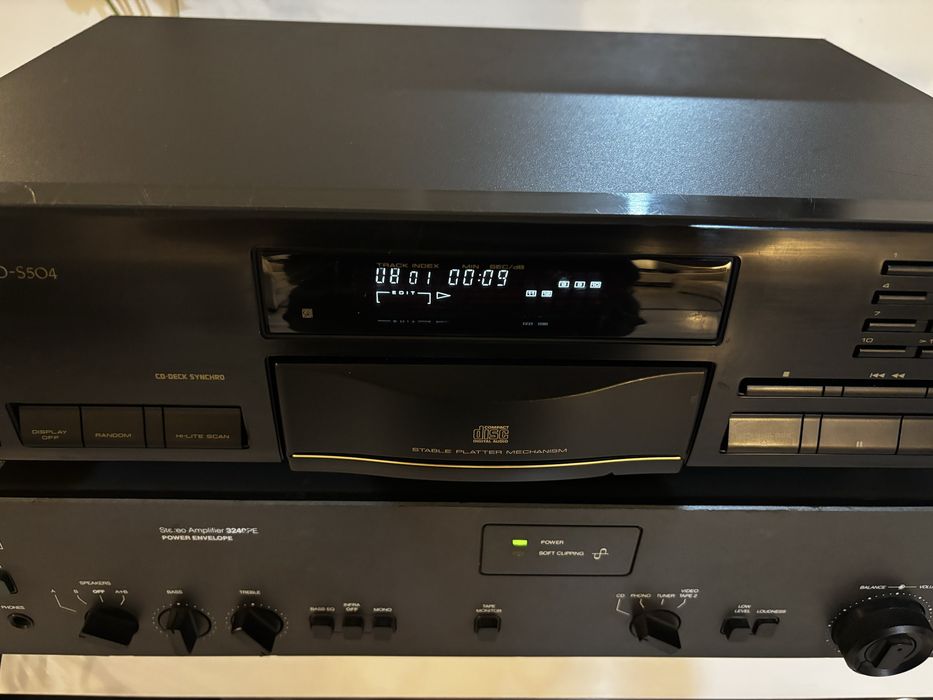 Pioneer PD-S504 cd player de top