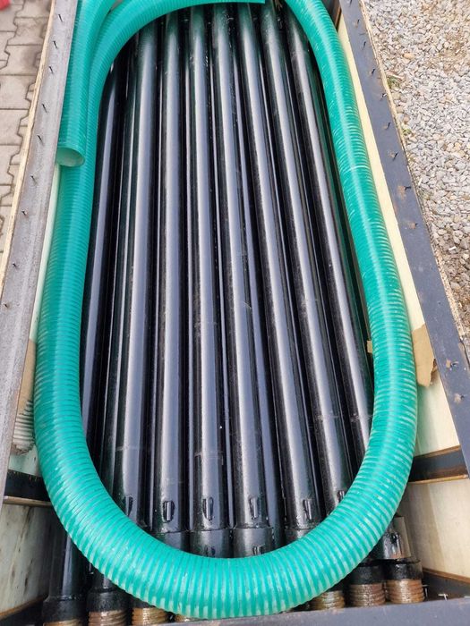 Masina de foraj Diesel 28cp NOUA 100m prajina 5 sape sol / piatra