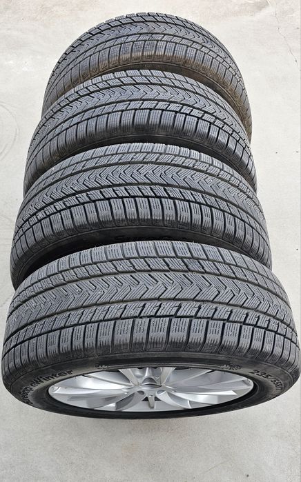 Roți Jante 17 Bmw Volkswagen Audi Mercedes Skoda Seat 5x112 235/55R17 iarna sau 225/45R17 vară Michelin