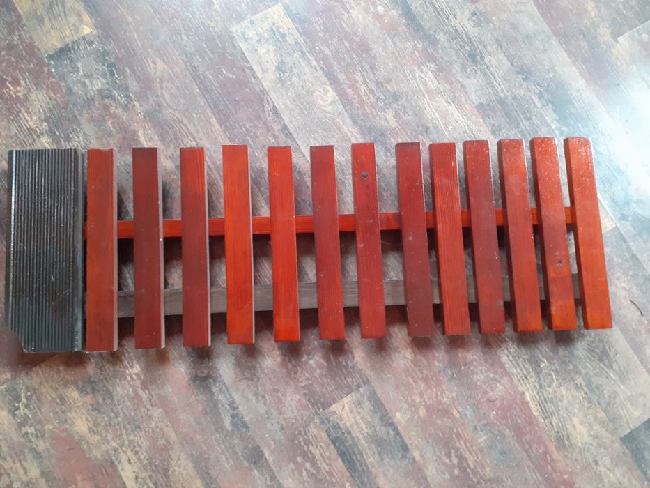 Jardiniera lemn-componente, lemn vopsit diverse utilizări