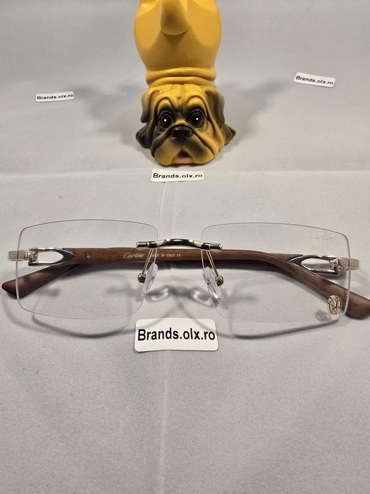 Ochelari de soare Cartier Horn, lentila transparenta