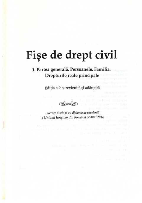 Fise de drept civil- G. Boroi ed. a 9-a 2025-PDF