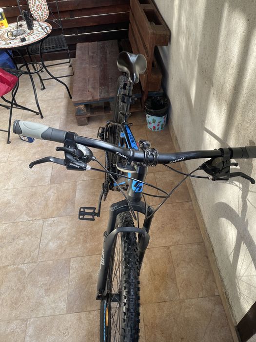 Bicicleta MTB-HT Carpat 29, Negru/Albastru