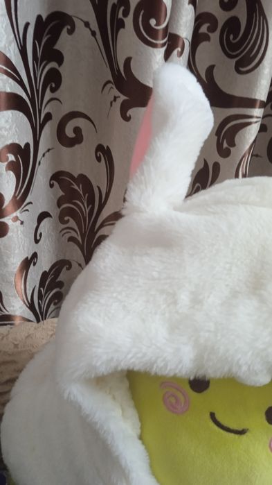 Шапка с ушками женская зимняя