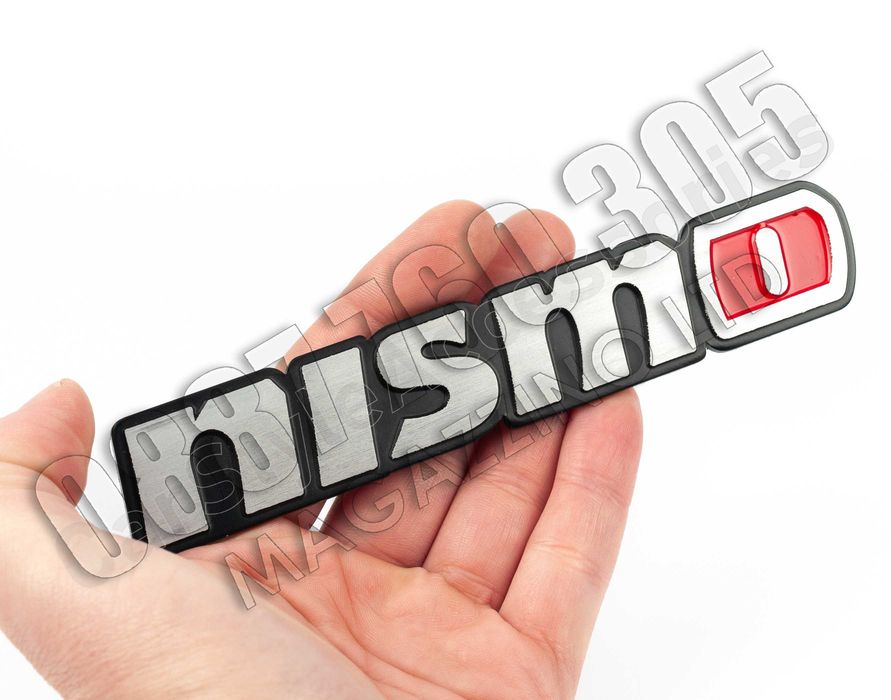 Емблема за Нисан Метална Табелка Nismo 3Д Стикер