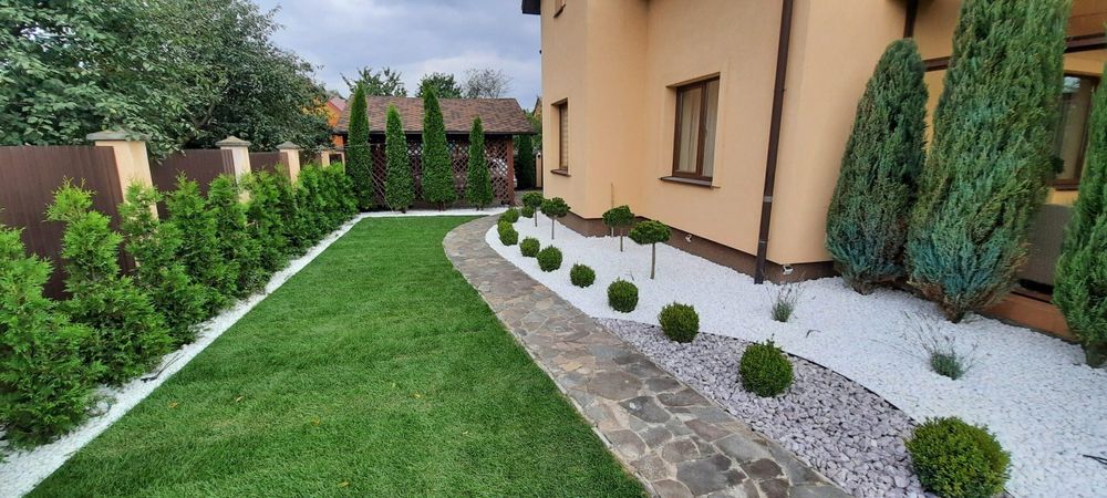 Автополив газон ландшафтный дизайн