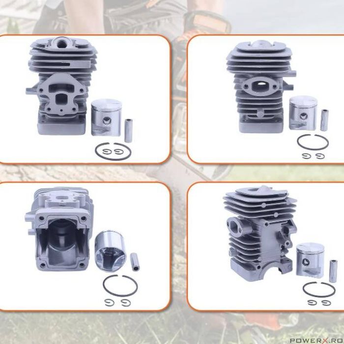 Set motor, kit cilindru pentru drujba HUS 235, 240, 236, 39 mm, PowerX