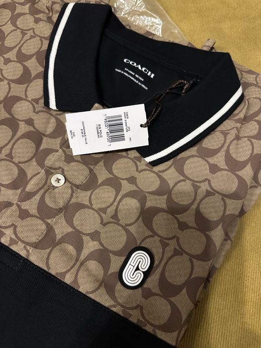 Поло мужское оригинал COACH