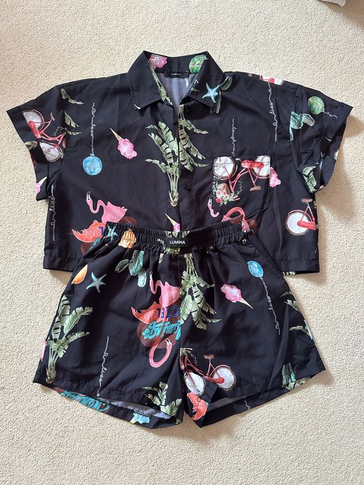 Къс черен сет LUMINA