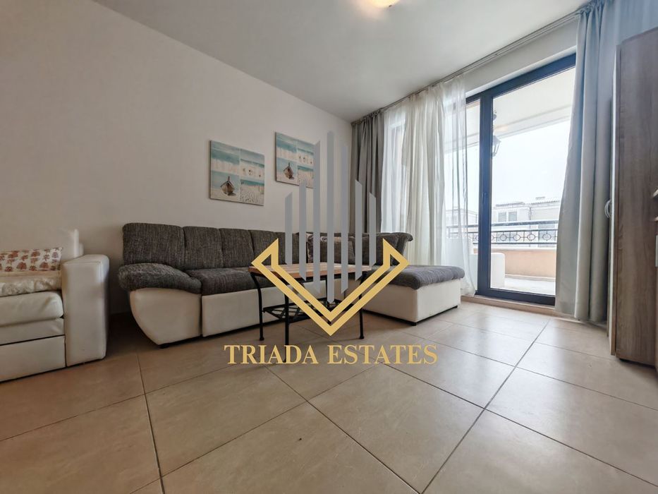 Обзаведен двустаен апартамент в комплекс Green life Sozopol