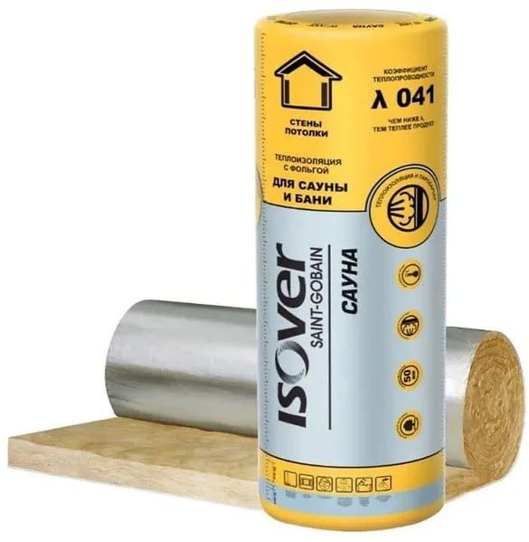 Минвата стекловата Утеплитель Isover/knauf