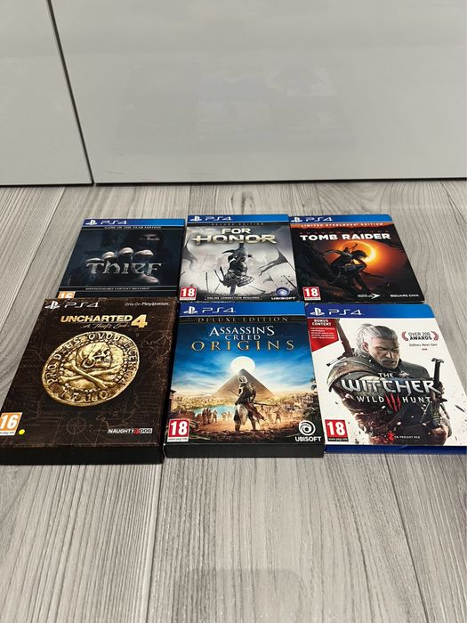 Lot  jocuri ps4 fara zgarieturi