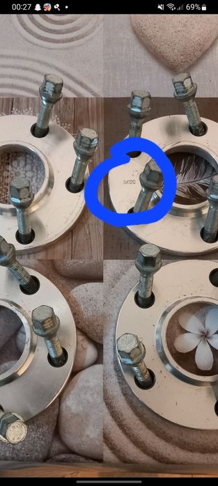 Vand flanse distantiere jante bmw