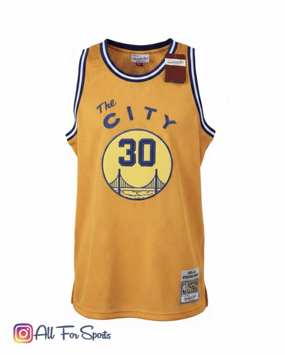 NBA jersey Mitchell & Ness / Warriors / Curry