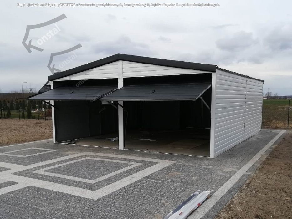 Garaj pe structura metalica 3.5 x 6.5m