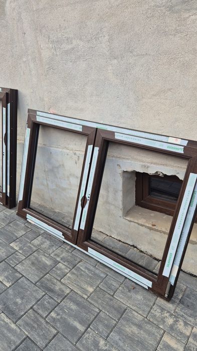 Geamuri PVC SALAMANDER + Feronerie ROTO