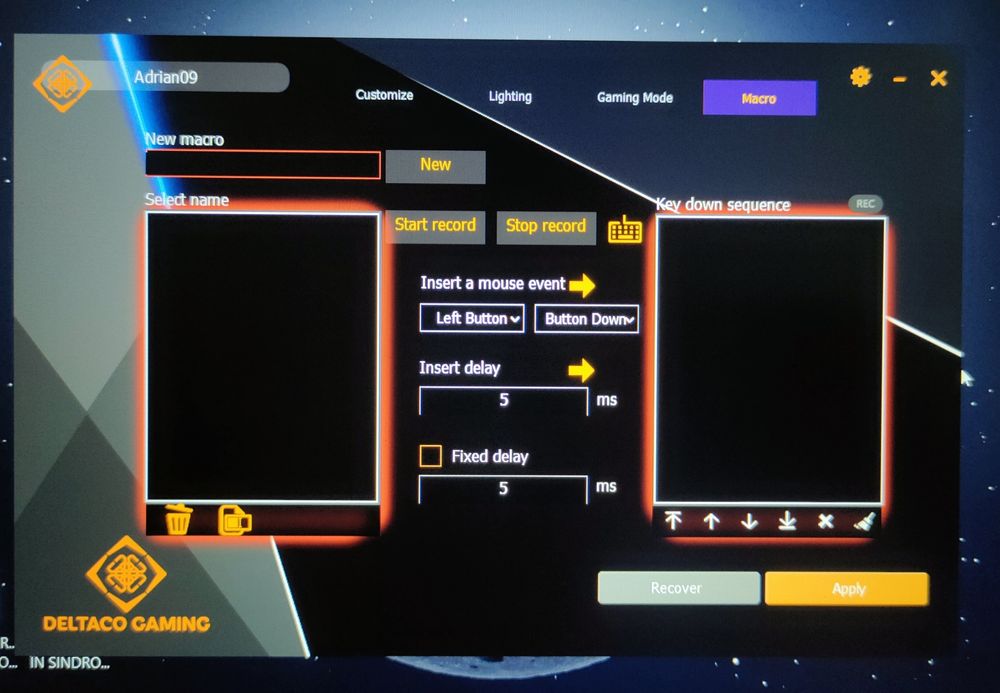 Tastatură mecanică Deltaco Gaming WK85R RGB, White